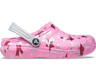 K's Classic Lined Disco Clog - Taffy Pink/Multi